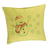 Perna Decorativa de Craciun Om de Zapada, 1, 40x40 cm, Verde, Husa Detasabila, Burduf 7 Perna Decorativa de Craciun Om de Zapada