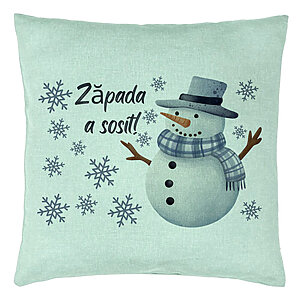 Perna Decorativa de Craciun Om de Zapada si Text 2