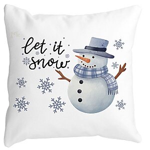 Perna Decorativa de Craciun Om de Zapada si Text