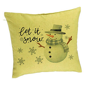 Perna Decorativa de Craciun Om de Zapada si Text