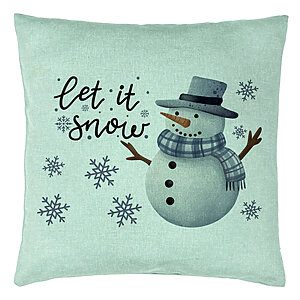 Perna Decorativa de Craciun Om de Zapada si Text