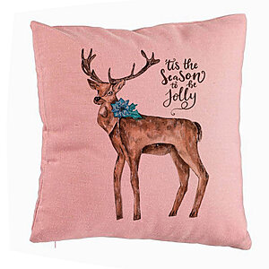 Perna Decorativa de Craciun Ren si text