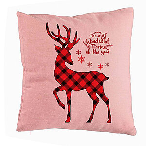 Perna Decorativa de Craciun cu Ren si Text 2