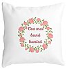 Perna Decorativa pentru Bunica 13, 40x40 cm, Alba, Mata, Husa Detasabila, Burduf 4 Perna Decorativa pentru Bunica 13