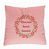 Perna Decorativa pentru Bunica 13, 40x40 cm, Roz, Husa Detasabila, Burduf 7 Perna Decorativa pentru Bunica 13