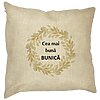Perna Decorativa pentru Bunica 4, 40x40 cm, Husa Detasabila, Burduf 16 Perna Decorativa pentru Bunica 4