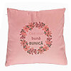 Perna Decorativa pentru Bunica 6, 40x40 cm, Roz, Husa Detasabila, Burduf 7 Perna Decorativa pentru Bunica 6
