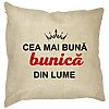 Perna Decorativa pentru Bunica 9, 40x40 cm, Husa Detasabila, Burduf 16 Perna Decorativa pentru Bunica 9
