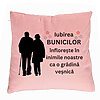 Perna Decorativa pentru Bunici 1, 40x40 cm, Roz, Husa Detasabila, Burduf 7 Perna Decorativa pentru Bunici 1