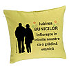 Perna Decorativa pentru Bunici 1, 40x40 cm, Verde, Husa Detasabila, Burduf 7 Perna Decorativa pentru Bunici 1