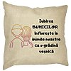 Perna Decorativa pentru Bunici 10, 40x40 cm, Husa Detasabila, Burduf 16 Perna Decorativa pentru Bunici 10