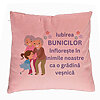 Perna Decorativa pentru Bunici 2, 40x40 cm, Roz, Husa Detasabila, Burduf 7 Perna Decorativa pentru Bunici 2