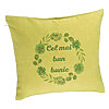 Perna Decorativa pentru Bunicul 4, 40x40 cm, Verde, Husa Detasabila, Burduf 7 Perna Decorativa pentru Bunicul 4