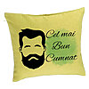 Perna Decorativa pentru Cumnat 1, 40x40 cm, Verde, Husa Detasabila, Burduf 7 Perna Decorativa pentru Cumnat 1