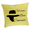 Perna Decorativa pentru Cumnat 2, 40x40 cm, Verde, Husa Detasabila, Burduf 7 Perna Decorativa pentru Cumnat 2