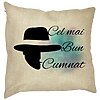 Perna Decorativa pentru Cumnat 3, 40x40 cm, Husa Detasabila, Burduf 16 Perna Decorativa pentru Cumnat 3