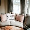 Perna Decorativa pentru Mama 12,40x40 cm, Alba, Mata, Husa Detasabila, Burduf 21 Alba
