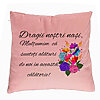Perna Decorativa pentru Nasi 1, 40x40 cm, Roz, Husa Detasabila, Burduf 7 Perna Decorativa pentru Nasi 1