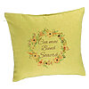 Perna Decorativa pentru Soacra 2, 40x40 cm, Verde, Husa Detasabila, Burduf 7 Perna Decorativa pentru Soacra 2