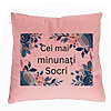 Perna Decorativa pentru Socri 1, 40x40 cm, Roz, Husa Detasabila, Burduf 7 Perna Decorativa pentru Socri 1