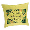 Perna Decorativa pentru Socri 1, 40x40 cm, Verde, Husa Detasabila, Burduf 7 Perna Decorativa pentru Socri 1