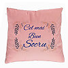 Perna Decorativa pentru Socrul 1, 40x40 cm, Roz, Husa Detasabila, Burduf 7 Perna Decorativa pentru Socrul 1