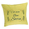 Perna Decorativa pentru Socrul 1, 40x40 cm, Verde, Husa Detasabila, Burduf 7 Perna Decorativa pentru Socrul 1