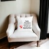Perna Decorativa pentru Tata 1,40x40 cm, Alba, Mata, Husa Detasabila, Burduf 20 40x40 cm
