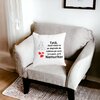 Perna Decorativa pentru Tata 1,40x40 cm, Alba, Mata, Husa Detasabila, Burduf 24 Burduf