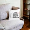 Perna Decorativa pentru Tata 9,40x40 cm, Alba, Mata, Husa Detasabila, Burduf 24 Burduf