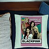 Perna Decorativa, Model Blackpink K-POP, 40x40 cm, Verde Menta, Husa Detasabila, Burduf 23 bsC0140 PhotoRoom