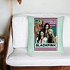 Perna Decorativa, Model Blackpink K-POP, 40x40 cm, Verde Menta, Husa Detasabila, Burduf 26 bsC0140 PhotoRoom 3