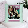 Perna Decorativa, Model Blackpink K-POP, 40x40 cm, Verde Menta, Husa Detasabila, Burduf 27 bsC0140 PhotoRoom 4