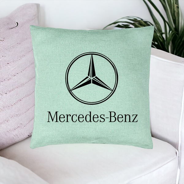 Perna Decorativa, Model Mercedes, 40x40 cm, Verde Menta, Husa Detasabila, Burduf 20 bsC0143 PhotoRoom 4