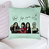 Perna Decorativa, Model Blackpink K-POP semnaturi, 40x40 cm, Verde Menta, Husa Detasabila, Burduf 27 bsC0145 PhotoRoom 4 1