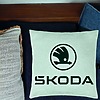 Perna Decorativa, Model Skoda, 40x40 cm, Verde Menta, Husa Detasabila, Burduf 23 bsC0147 PhotoRoom