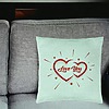 Perna Decorativa, Model Love You, 40x40 cm, Verde Menta, Husa Detasabila, Burduf 25 bsC0175 PhotoRoom 2