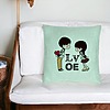 Perna Decorativa, Model Super Love, 40x40 cm, Verde Menta, Husa Detasabila, Burduf 27 bsC0188 PhotoRoom 4