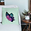 Perna Decorativa, Model Fluture Multicolor, 40x40 cm, Verde Menta, Husa Detasabila, Burduf 26 bsC0191 PhotoRoom 3