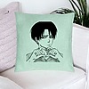 Perna Decorativa, Model Love You Levi, 40x40 cm, Verde Menta, Husa Detasabila, Burduf 23 bsC0206 PhotoRoom