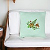 Perna Decorativa, Model Florale, 40x40 cm, Verde Menta, Husa Detasabila, Burduf 27 bsc0004 PhotoRoom 4 1