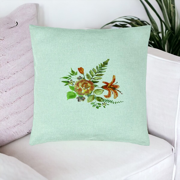 Perna Decorativa, Model Florale, 40x40 cm, Verde Menta, Husa Detasabila, Burduf 16 bsc0004 PhotoRoom 5
