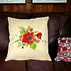 Perna Decorativa Patrata Florale Mac, 40x40 cm, Husa Detasabila, Burduf 34 bsc0006 PhotoRoom 5
