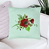 Perna Decorativa, Model Florale Mac, 40x40 cm, Verde Menta, Husa Detasabila, Burduf 23 bsc0006 PhotoRoom 7