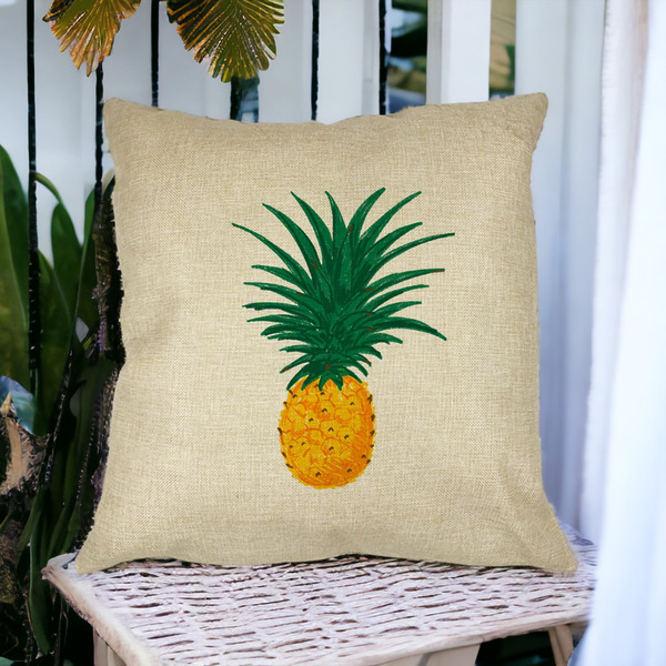 Perna Decorativa Patrata Ananas, 40x40 cm, Husa Detasabila, Burduf 23 bsc0007 PhotoRoom 2
