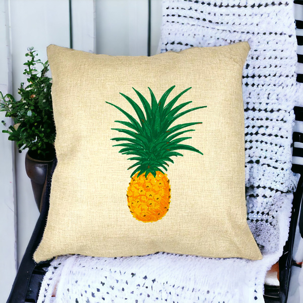 Perna Decorativa Patrata Ananas, 40x40 cm, Husa Detasabila, Burduf 25 bsc0007 PhotoRoom 4