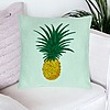 Perna Decorativa, Model Ananas, 40x40 cm, Verde Menta, Husa Detasabila, Burduf 27 bsc0007 PhotoRoom 7