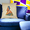 Perna Decorativa Patrata African Fashion, 40x40 cm, Husa Detasabila, Burduf 27 bsc0012 PhotoRoom 2