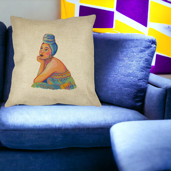Perna Decorativa Patrata African Fashion, 40x40 cm, Husa Detasabila, Burduf 19 bsc0012 PhotoRoom 2