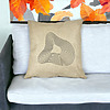 Perna Decorativa Patrata F1, 40x40 cm, Husa Detasabila, Burduf 39 bsc0014 PhotoRoom